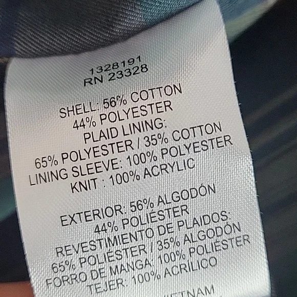 Pendleton womens black rain jacket coat Small - Picture 6 of 14